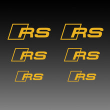 Load image into Gallery viewer, Audi RS Brake Caliper Decal Stickers
