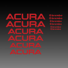 Load image into Gallery viewer, Acura with Brembo Brake Caliper Decal Stickers