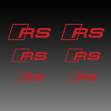 Load image into Gallery viewer, Audi RS Brake Caliper Decal Stickers