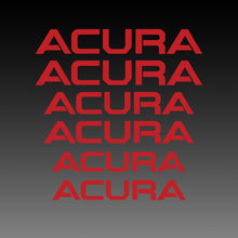 Load image into Gallery viewer, Acura Brake Caliper Decal Stickers