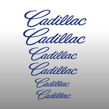 Load image into Gallery viewer, Cadillac Logo Emblem Blue Brake Caliper Decal Sticker