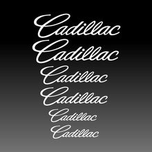 Load image into Gallery viewer, Cadillac Logo Emblem White Brake Caliper Decal Sticker