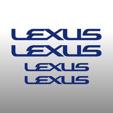 Load image into Gallery viewer, Lexus Logo Blue Brake Caliper Decal Sticker