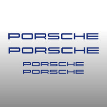Load image into Gallery viewer, Porsche Emblem Logo Brake Blue Brake Caliper Decal Stickers