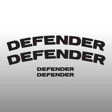 Load image into Gallery viewer, Range Rover Defender Logo Emblem Black Brake Caliper Decal Sticker