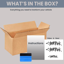 Load image into Gallery viewer, Graffiti Tesla Cybertruck Tailgate, Front & Sides Vinyl Tesla Decal Sticker