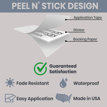 Load image into Gallery viewer, Foundation Series Tesla Cybertruck Sides Vinyl Tesla Decal Sticker