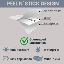 Load image into Gallery viewer, Zombie Hunter Tesla Cybertruck Tailgate, Front & Sides Vinyl Tesla Decal Sticker