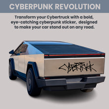 Load image into Gallery viewer, Graffiti Tesla Cybertruck Tailgate, Front & Sides Vinyl Tesla Decal Sticker