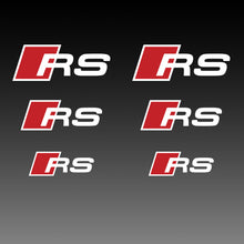 Load image into Gallery viewer, Audi RS Brake Caliper Decal Stickers