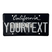 Load image into Gallery viewer, California Style Embossed License Plate
