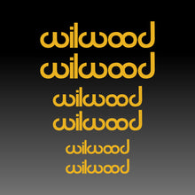 Load image into Gallery viewer, WilWood Logo Emblem Yellow Brake Caliper Decals