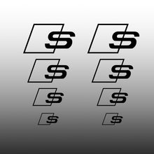 Load image into Gallery viewer, Audi S Brake Caliper Decal Stickers