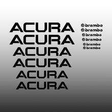 Load image into Gallery viewer, Acura with Brembo Brake Caliper Decal Stickers