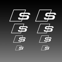Load image into Gallery viewer, Audi S Brake Caliper Decal Stickers
