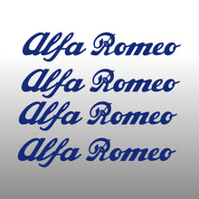 Load image into Gallery viewer, Alfa Romeo Logo Emblem Blue Brake Caliper Decal Sticker
