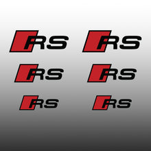 Load image into Gallery viewer, Audi RS Brake Caliper Decal Stickers