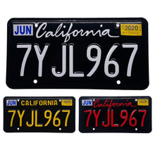 Load image into Gallery viewer, California CA License Plate Wrap - Cloak Motorsports
