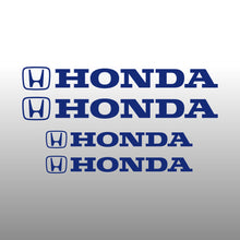 Load image into Gallery viewer, Honda Emblem Logo Brake Caliper Decal Sticker in blue
