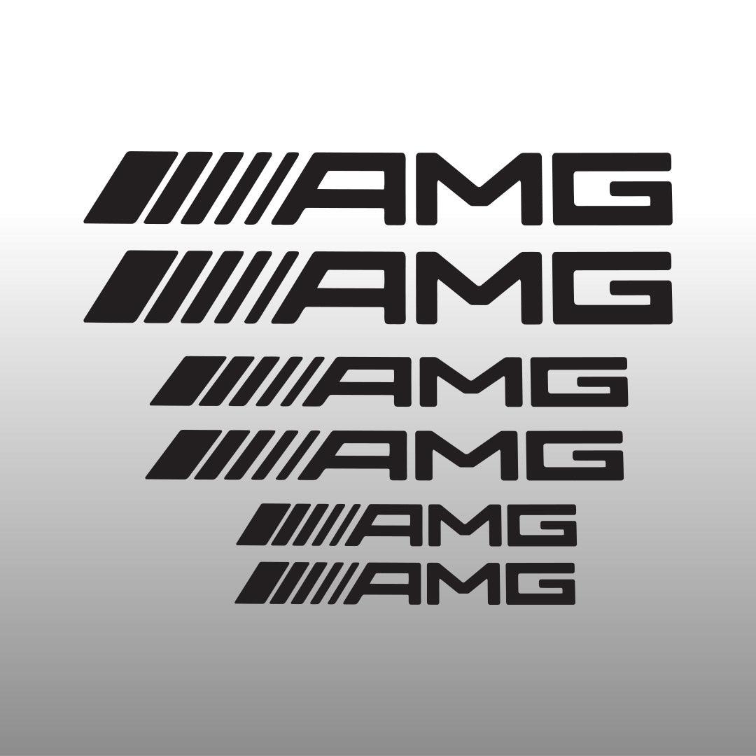 Mercedes Benz Straight AMG Brake Caliper Decal Stickers – Cloak Motorsports