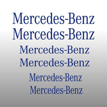 Load image into Gallery viewer, Mercedes Benz Logo Emblem Blue Brake Caliper Decal Sticker 
