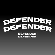 Load image into Gallery viewer, Range Rover Defender Logo Emblem White Brake Caliper Decal Sticker

