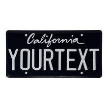 Load image into Gallery viewer, California Style Embossed License Plate
