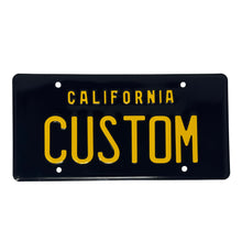 Load image into Gallery viewer, California Style Embossed License Plate
