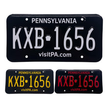 Load image into Gallery viewer, Pennsylvania PA License Plate Wrap - Cloak Motorsports
